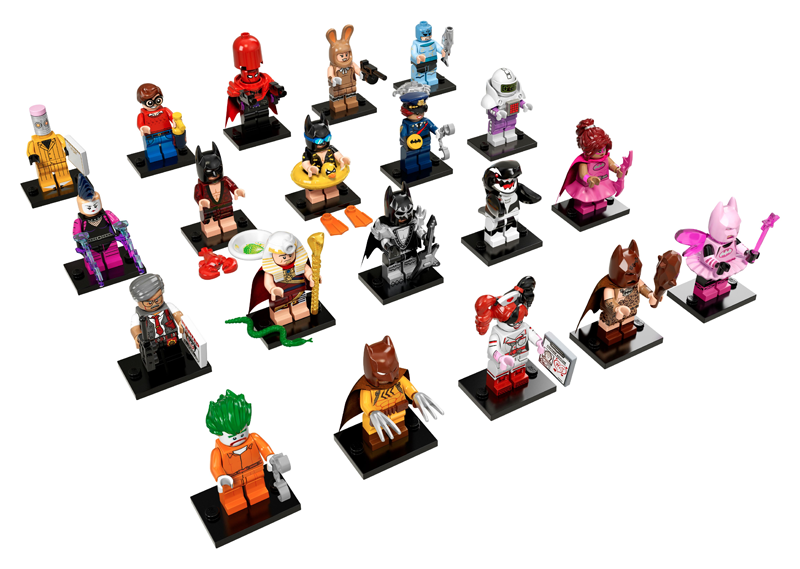 Illustration for article titled The Next Series of Collectable Lego Minifigures Is Full of Lego Batman Movie Delights